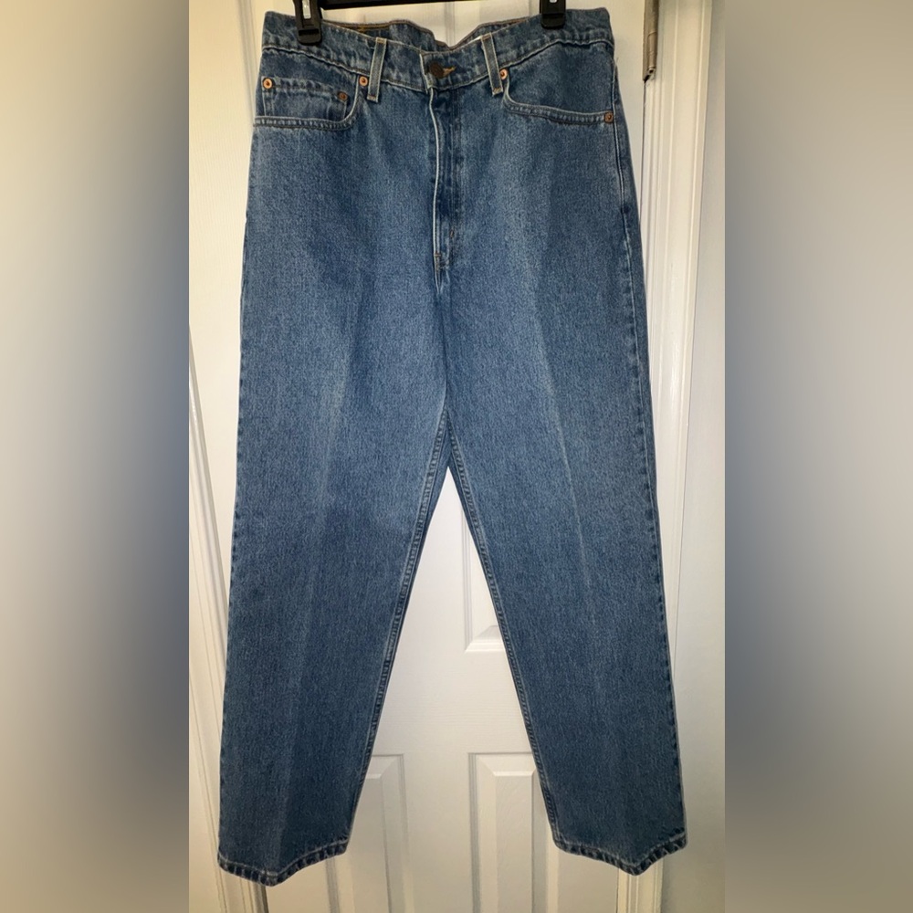 Levi’s 550 Relaxed Fit Jeans 34x30 Vintage Red Tab 90s Denim - Picture 10 of 10
